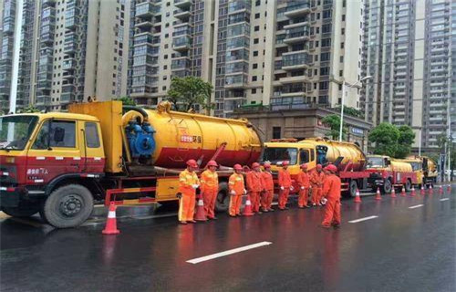 左贡市政管道清淤